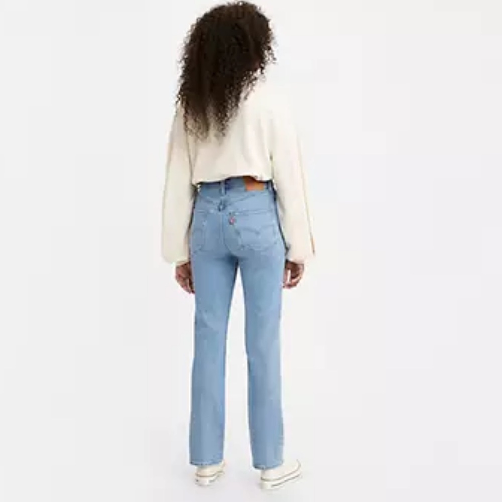 70’s HIGH SLIM STRAIGHT LEVIS SIZE 25 - Picture 3 of 7